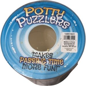 Potty Puzzlers Novelty Toilet Paper